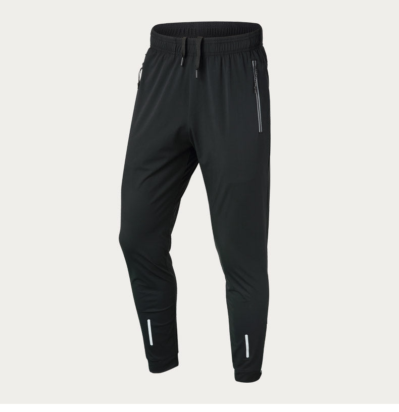 Calças de corrida com forro de lã Calças masculinas com forro de lã Calças de futebol com elástico espesso Calças de treino de fitness Calças jeans skinny com zíper Calças de moletom casuais