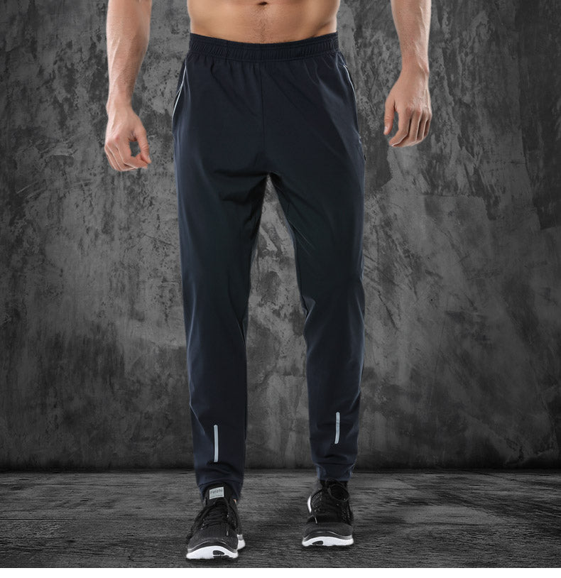 Calças de corrida com forro de lã Calças masculinas com forro de lã Calças de futebol com elástico espesso Calças de treino de fitness Calças jeans skinny com zíper Calças de moletom casuais