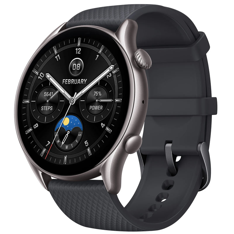 24hours shipping 2024 Amazfit GTR 4 NEW Smartwatch GTR 4 com display AMOLED, aplicativo Zepp OS, bateria de 12 dias, relógio GPS para telefone Android e iOS, nova versão 46mm