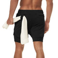 Shorts de corrida camuflados masculinos, shorts esportivos de academia 2 em 1, secagem rápida, treino, academia, fitness, corrida, calças curtas, verão, shorts masculinos