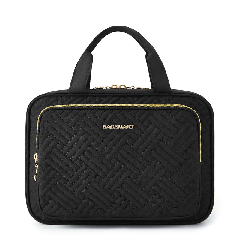 Bolsa de cosméticos feminina BAGSMART para bolsa de maquiagem organizadora bolsa de viagem grande bolsa de higiene à prova d'água bolsa de maquiagem feminina